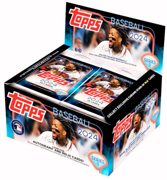 2024 Topps Series 1 Baseball Retail 12 Box Case