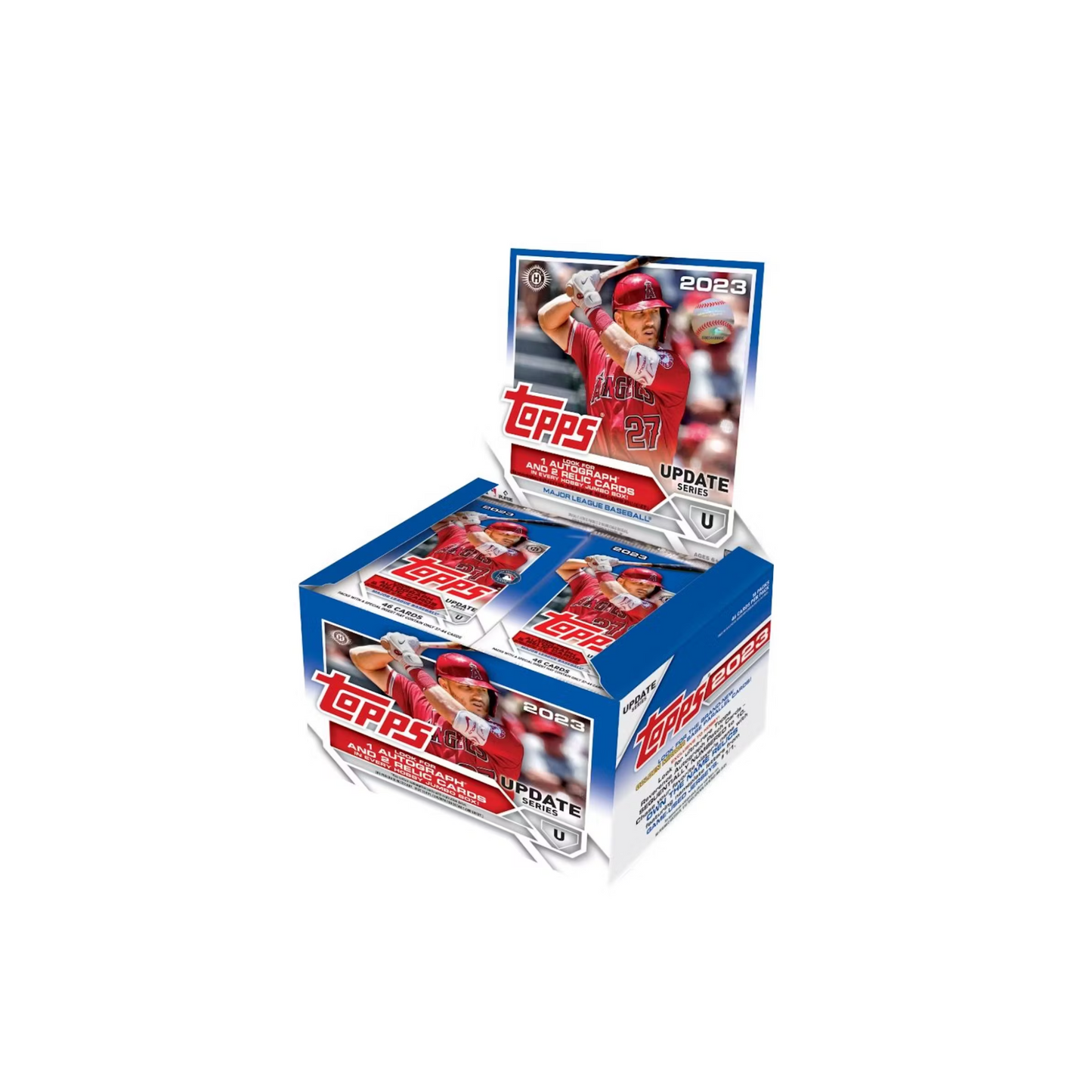 2023 Topps Update Series Baseball Jumbo 6 Box Case