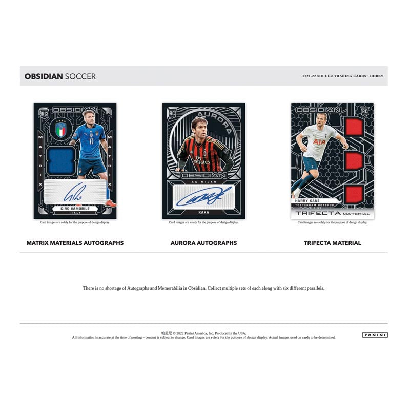 2021/22 Panini Obsidian Soccer Hobby Case (12ct)