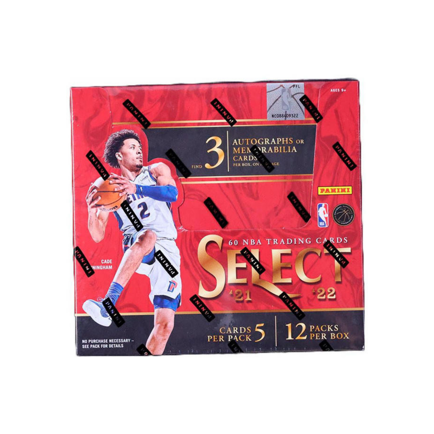 2021-22 Panini Basketball Select Hobby Box