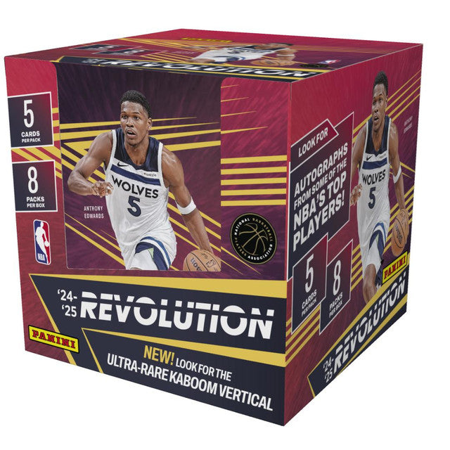 2024-25 Panini Revolution Basketball Hobby 16 Box Case