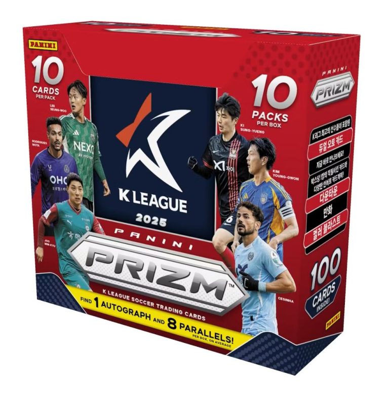 2025 Panini Prizm K League Soccer Hobby 10 Box Case