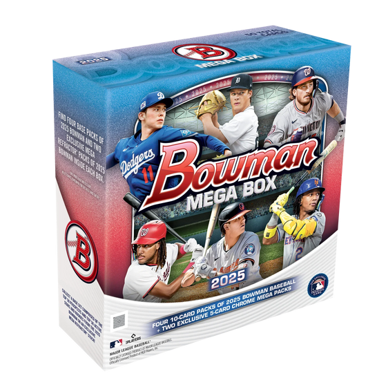 2025 Bowman Baseball Mega 20 Box Case