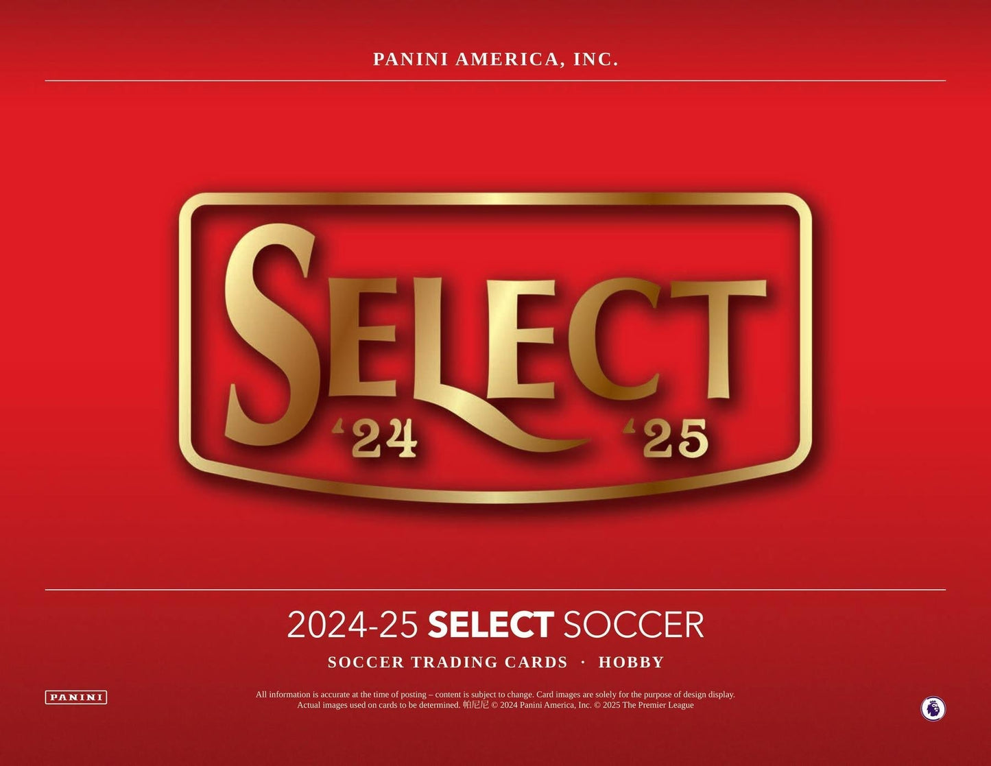 2024-25 Panini Select Premier League Soccer Mega 20 Box Case