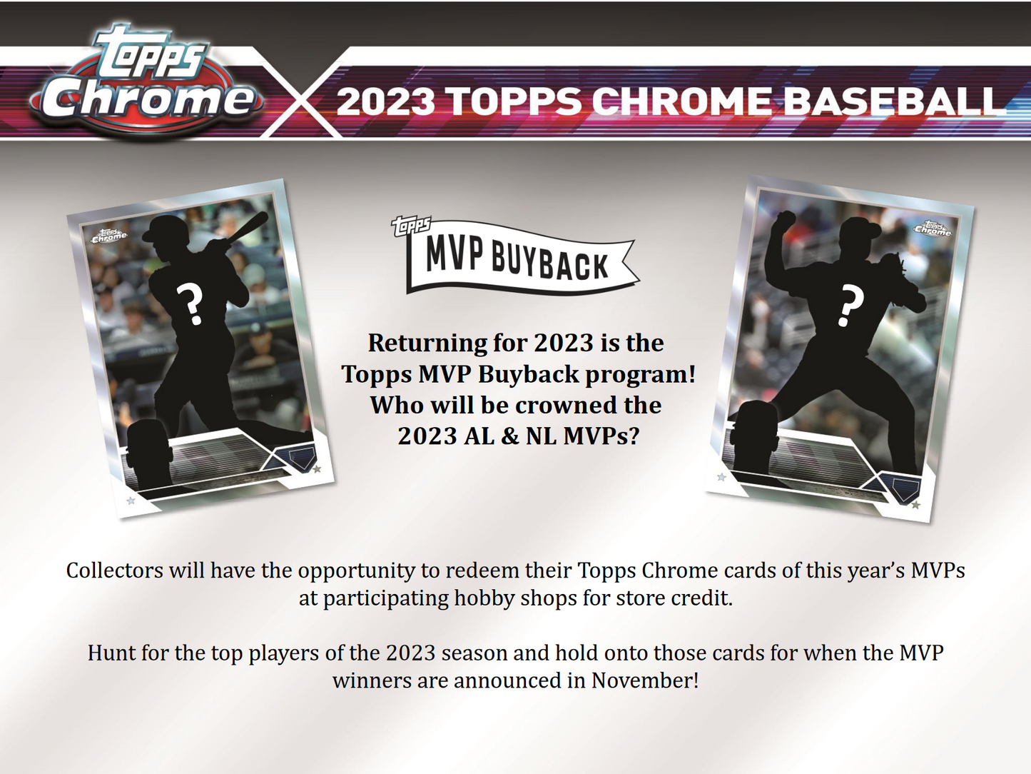 2023 Topps Chrome Baseball Jumbo HTA Box