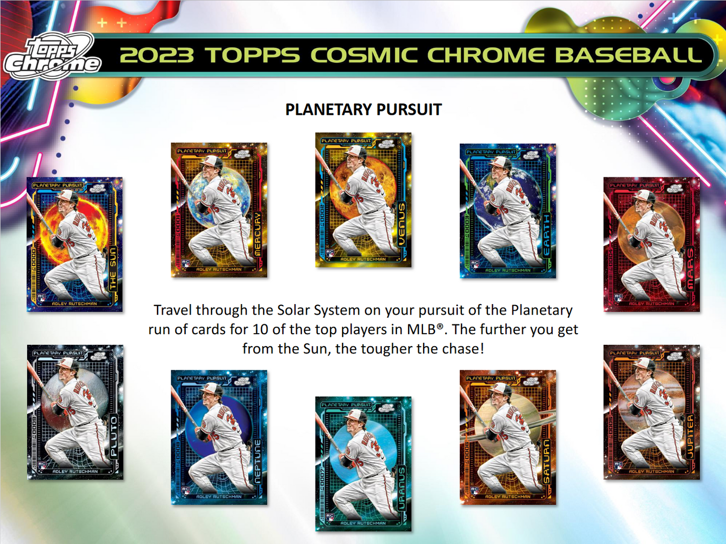 2023 Topps Cosmic Chrome Baseball Hobby 12 Box Case