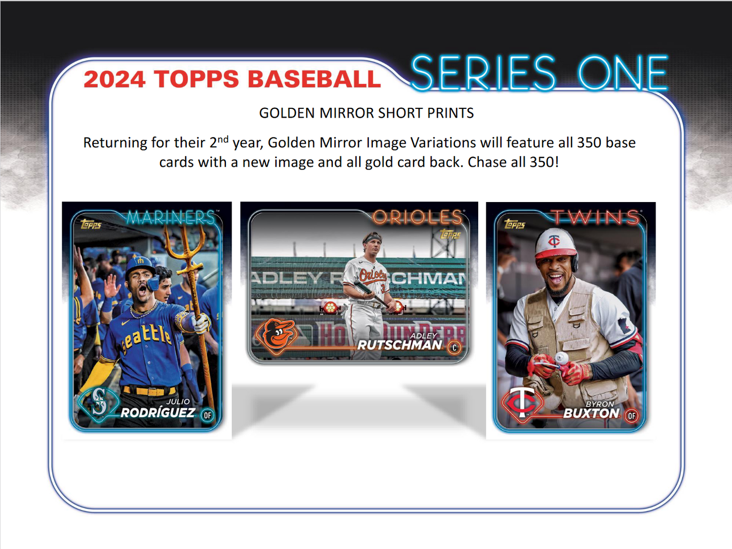 2024 Topps Series 1 Baseball Hobby 12 Box Case
