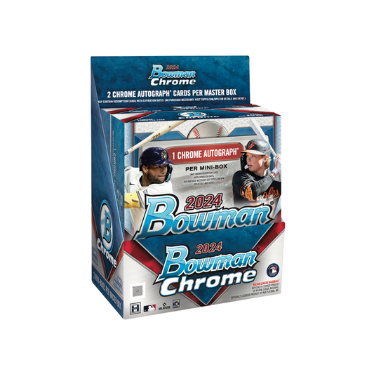 2024 Bowman Chrome Baseball Hobby 12 Box Case