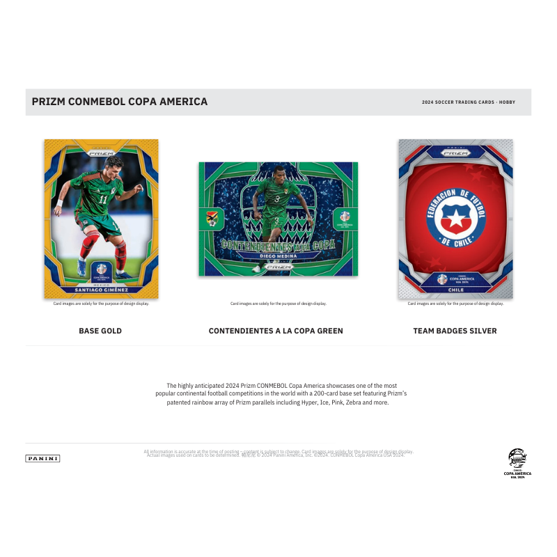 2024 Panini Prizm Conmebol Copa America Hobby 12 Box Case