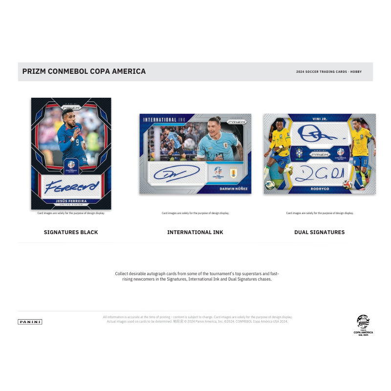 2024 Panini Prizm Conmebol Copa America Hobby 12 Box Case