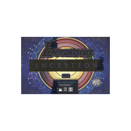 2022 Bowman Inception Baseball Hobby 16 Box Case