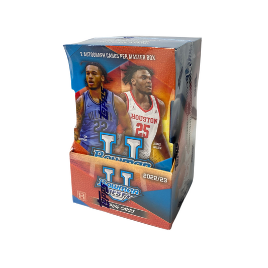 2022-23 Bowman University's Best Basketball Hobby 8 Box Case