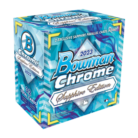 2023 Bowman Chrome Baseball Sapphire Edition Box
