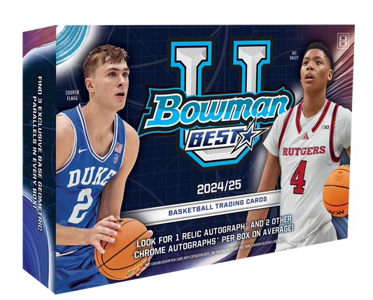2024-25 Bowman University Best Basketball Delight 10 Box Case